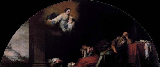 MURILLO, Bartolome Esteban Dream of Patrician John